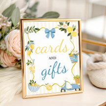 Ciao Baby Citroenen Kaarten en Cadeaus Bord