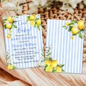 Ciao Baby Citrus Lemon Baby Shower Invitation Kaart