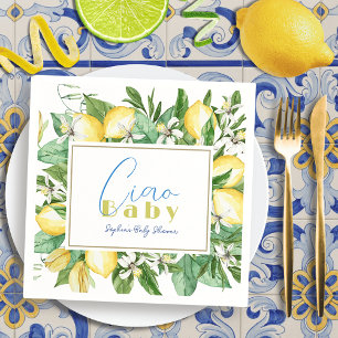 Ciao Baby Citrus Lemon Baby shower Servet