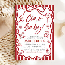 Ciao Baby grillig Italiaans Baby shower