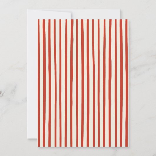 Ciao Baby Hand getekend Italiaans Baby shower Kaart (Achterkant)