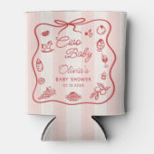 Ciao Baby Italiaans Citroen Baby shower Koelbox Blikjeskoeler (Voorkant)