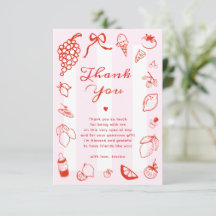 Ciao Baby Italiaans handgetekende Baby shower