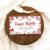 Ciao Baby Italiaans Pizzeria Baby shower Luier Raf Informatiekaartje