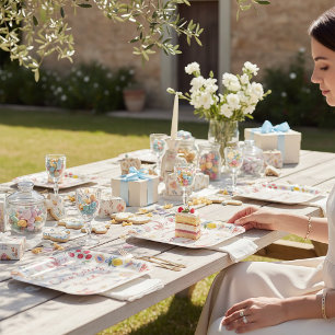 Ciao Baby Italiaans Thema Baby Shower Med Papieren Bordje