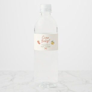 Ciao Baby Italiaanse Markt Baby Shower Waterfles Etiket
