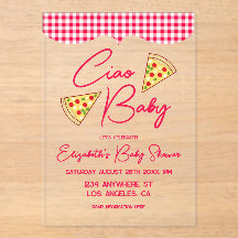 Ciao Baby Italian Baby Shower