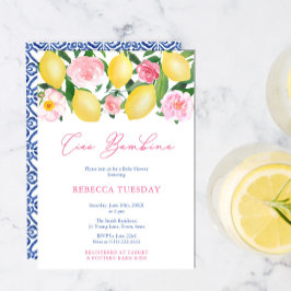 Ciao Baby Italië Geïnspireerd Baby shower Kaart