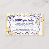 CIAO BABY Lemon Mediterrane Boeken voor Baby Informatiekaartje (Voorkant)