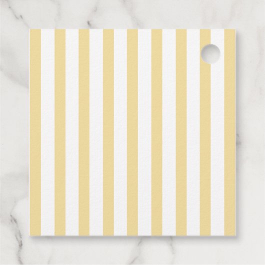 CIAO BABY Lemon Mediterranean Amalfi Bedankjes Labels (Achterkant)