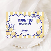 CIAO BABY Lemon Mediterranean Amalfi Bedankkaart