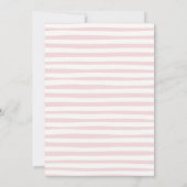 Ciao Baby Lemon & Pink Bow Pink Girl Baby shower Kaart (Achterkant)