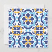 Ciao Baby Mediterraan Majolica Tegel Citroendouche Kaart (Achterkant)