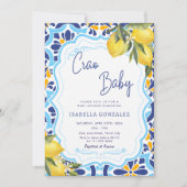 Ciao Baby Mediterraan Majolica Tegels Douche Kaart (Voorkant)