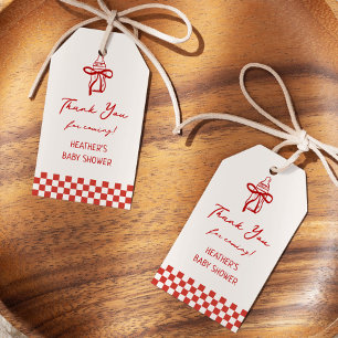 Ciao Baby Pizza Baby Shower Bedankt Cadeaulabel