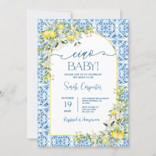 Ciao Baby Shower Kaart