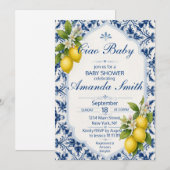 Ciao Baby Shower Uitnodiging (Voorkant / Achterkant)