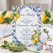 Ciao Baby Shower Uitnodiging