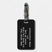 ciao bagagelabel (Achterkant verticaal)