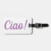 Ciao-Bagagelabel Bagagelabel (Voorkant horizontaal)