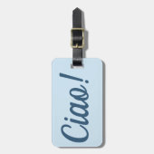 Ciao-Bagagelabel Bagagelabel (Voorkant verticaal)