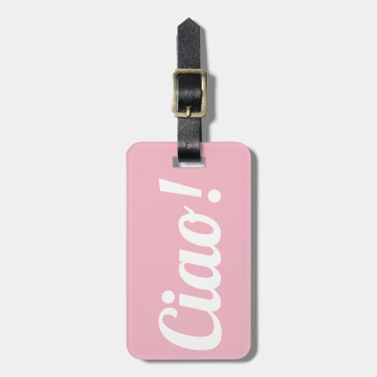 Ciao-Bagagelabel Bagagelabel (Voorkant verticaal)