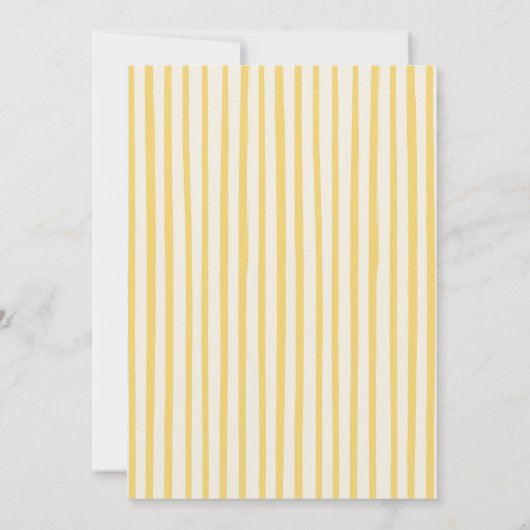 Ciao Bambino Baby shower Uitnodiging (Achterkant)