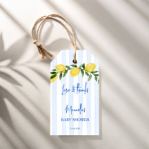 Ciao bambino citroenen Italiaanse baby shower favo