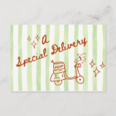 Ciao Bambino Green - Diaper Raffle Informatiekaartje (Achterkant)