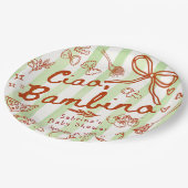 Ciao Bambino Green Papieren Bordje (Gekanteld)