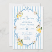 Ciao Bambino Hand getekend Italiaans Citroen Baby  Kaart (Voorkant)