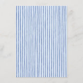 Ciao Bambino Italian Blue Boy Baby Shower Kaart (Achterkant)