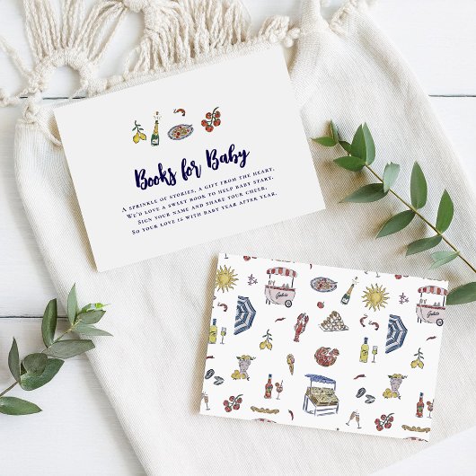 Ciao Bambino | Italian Summer Baby Shower Informatiekaartje