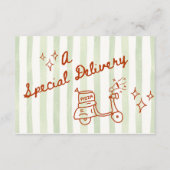 Ciao Bambino Olive Green - Diaper Raffle Informatiekaartje (Achterkant)