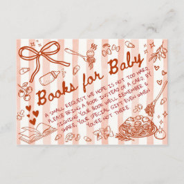 Ciao Bambino Red - Books for Baby  Informatiekaartje