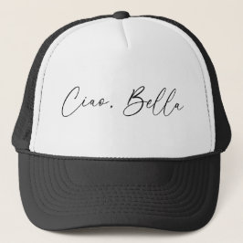 Ciao, Bell Women's Hallo, Beauful Trucker Hat Trucker Pet