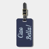 Ciao Bella Bagagelabel (Voorkant verticaal)