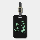 Ciao Bella Bagagelabel (Voorkant verticaal)