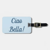 Ciao Bella Bagagelabel