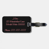 Ciao Bella Bagagelabel (Achterkant horizontaal)