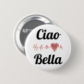Ciao Bella Button (Voorkant /achterkant)