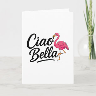 Ciao Bella Flamingo Italië Zomer Vakantie Reizen  Kaart