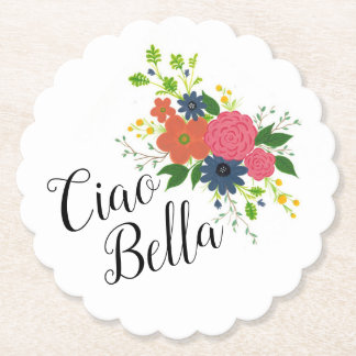 Ciao Bella florale onderzetters