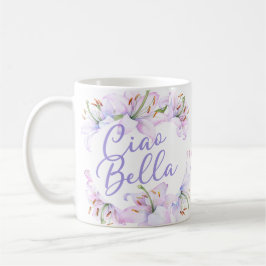 Ciao Bella gepersonaliseerde Lillies Koffiemok