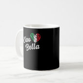 Ciao Bella Hallo Beauful Italië Koffiemok (Voorkant links)