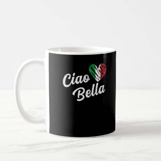 Ciao Bella Hallo Beauful Italië Koffiemok (Links)