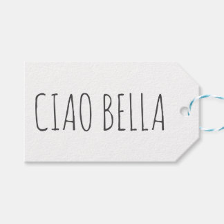 Ciao bella | Hi mooi Cadeaulabel