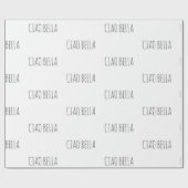 Ciao bella | Hi mooi Cadeaupapier (Vlak)