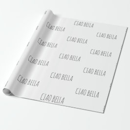 Ciao bella | Hi mooi Cadeaupapier