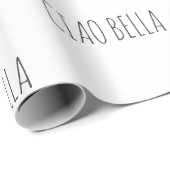 Ciao bella | Hi mooi Cadeaupapier (Rol Hoek)